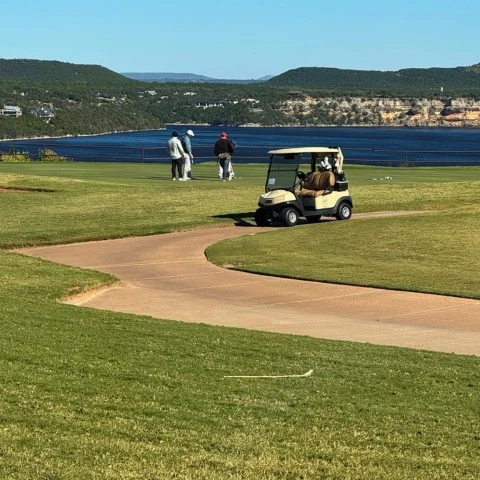 Golfing